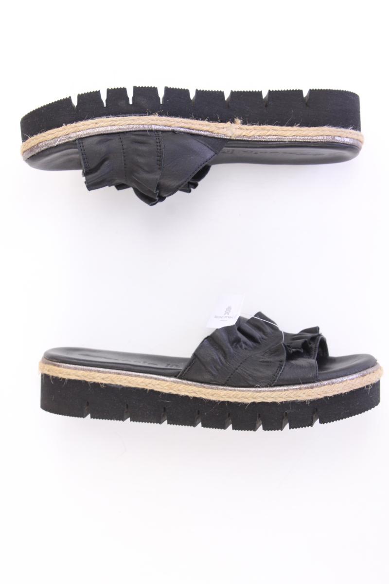 Tamaris Sandalen Gr. 36 neuwertig schwarz aus Leder