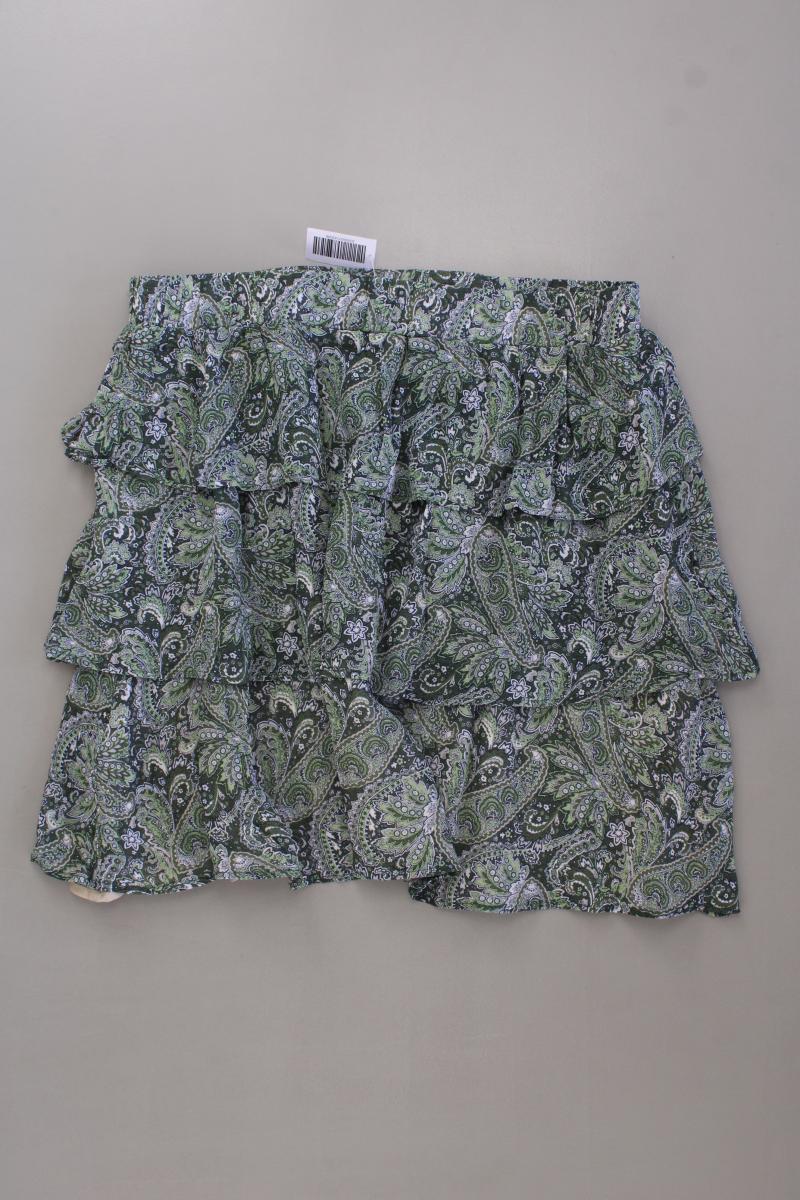 Joseph Janard Stretchrock Gr. 36 mit Paisleymuster grün aus Viskose