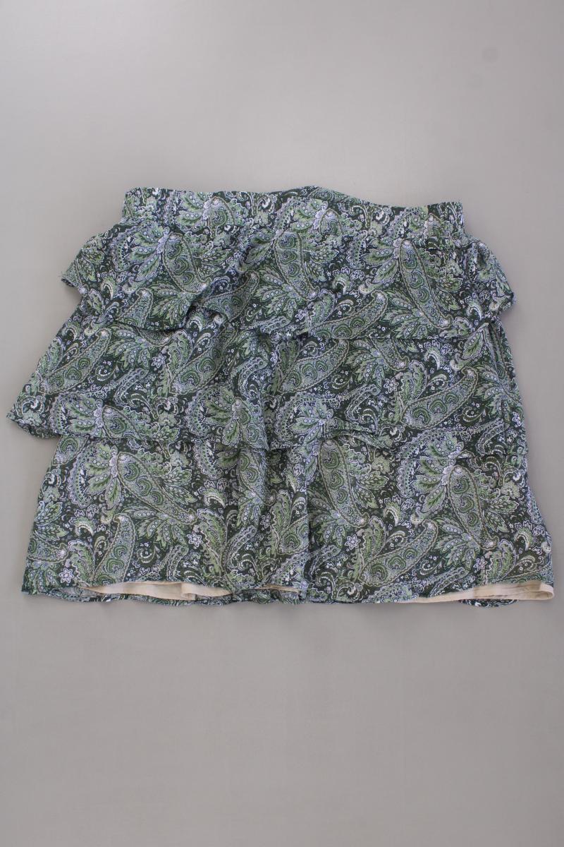 Joseph Janard Stretchrock Gr. 36 mit Paisleymuster grün aus Viskose