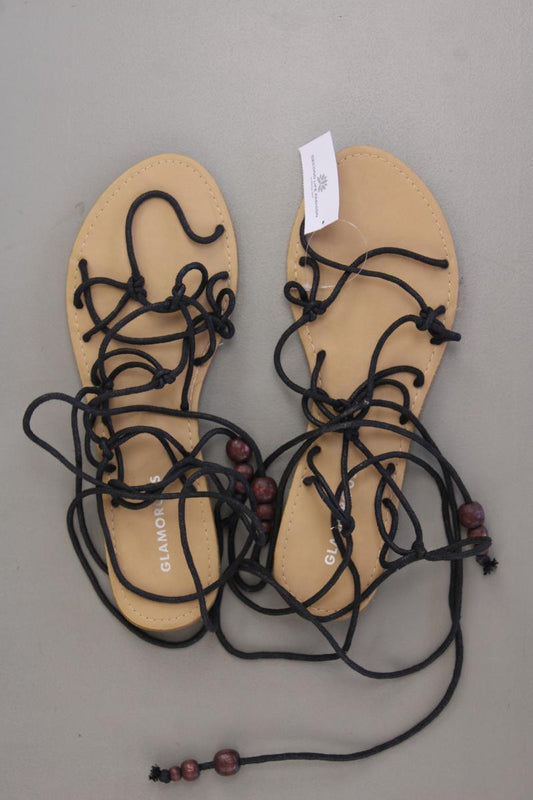Glamorous Sandalen Gr. 38 neuwertig schwarz
