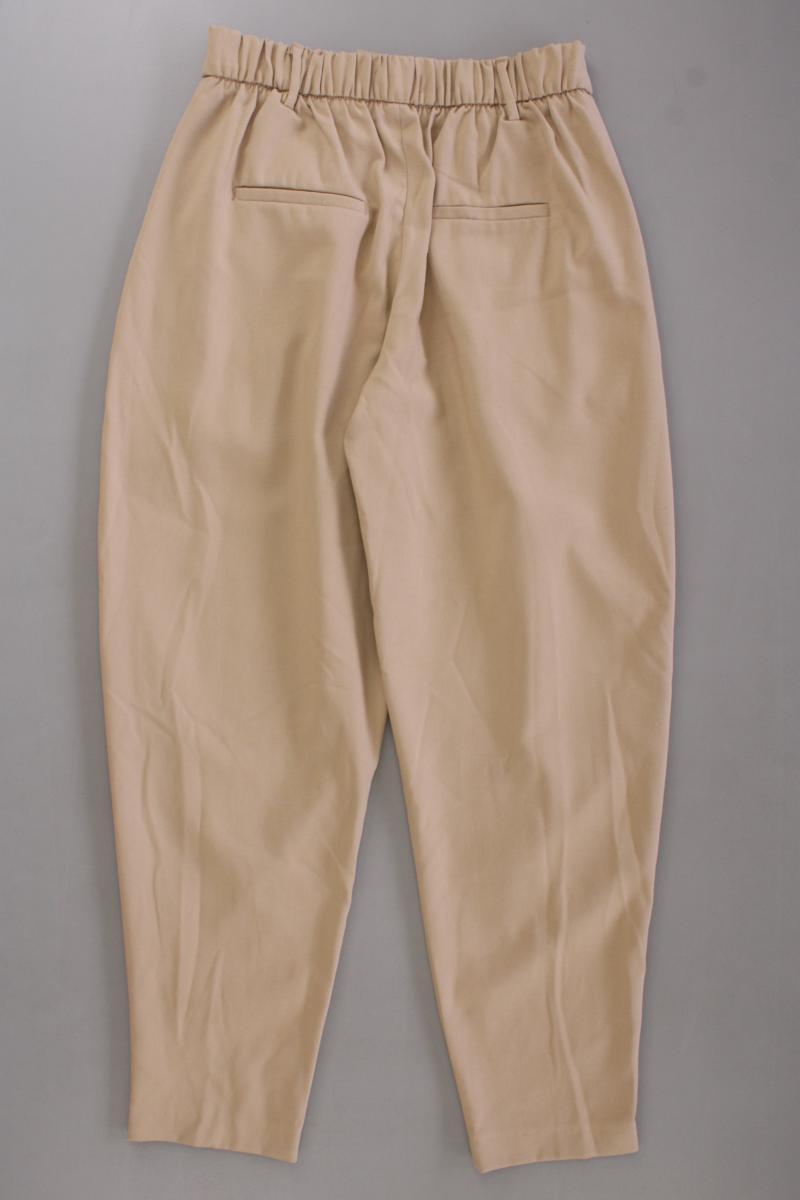 Bershka Stoffhose Gr. 36 braun aus Polyester