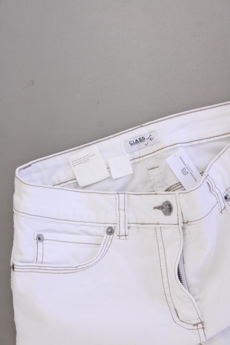 Class International Five-Pocket-Hose Gr. 38 weiß aus Baumwolle