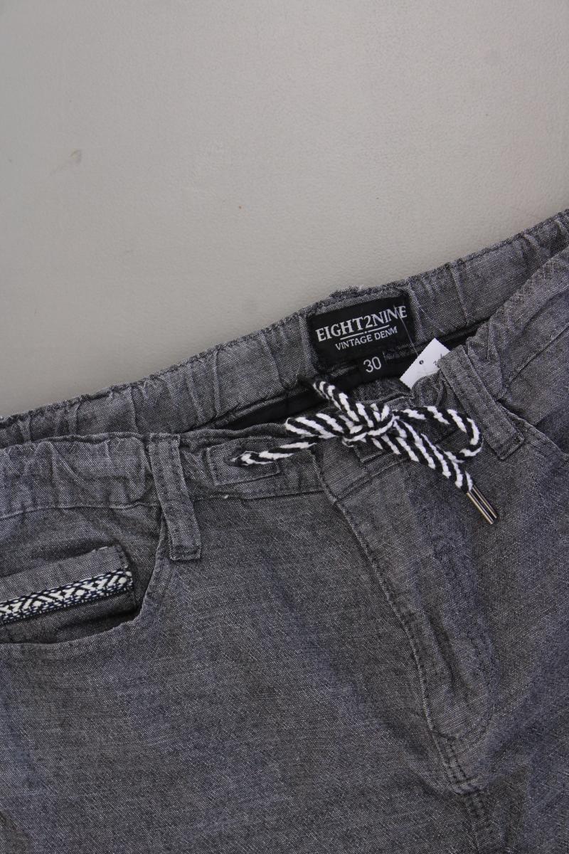Eight2Nine Shorts für Herren Gr. W30 grau