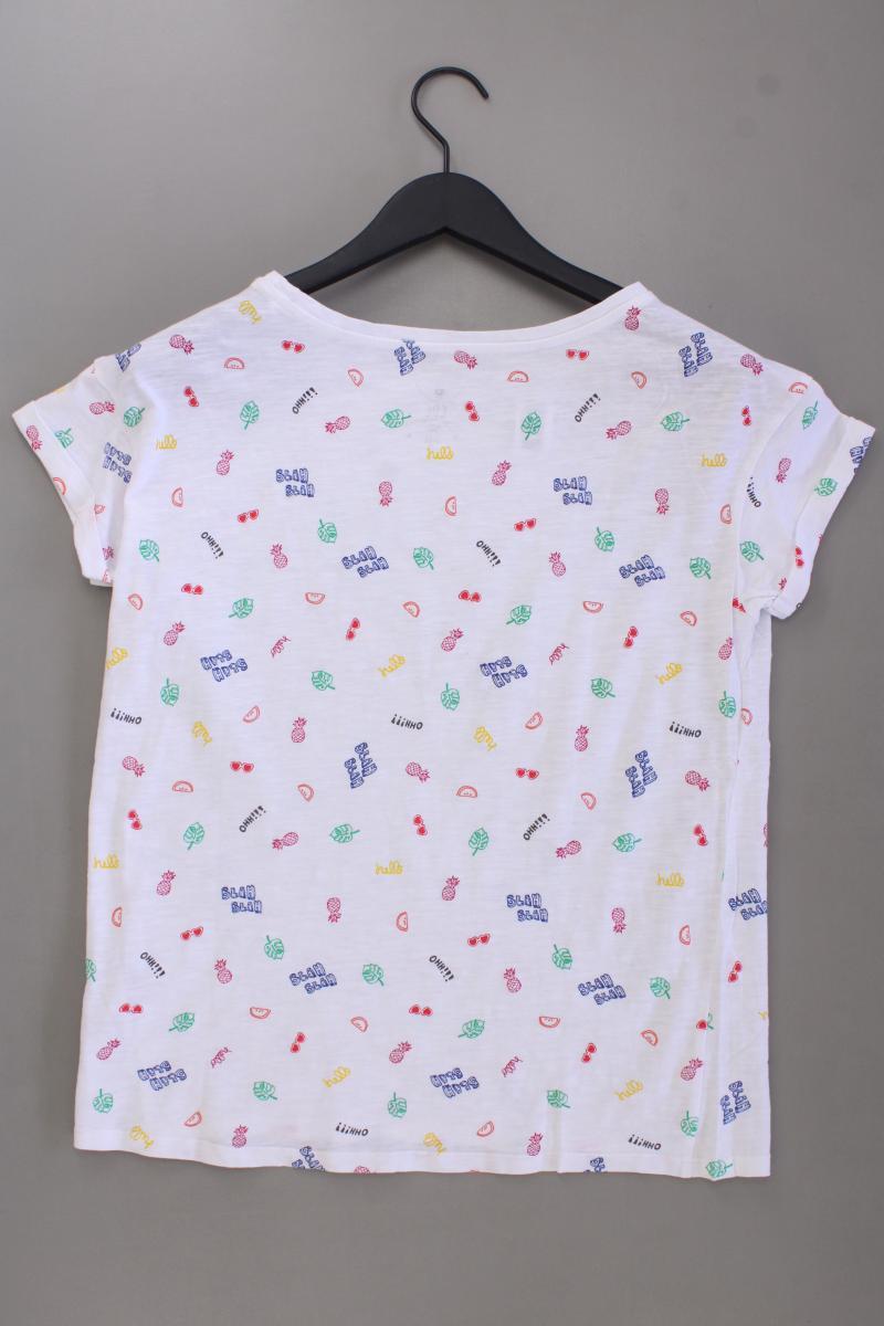 edc by Esprit Printshirt Gr. S Kurzarm mehrfarbig aus Baumwolle