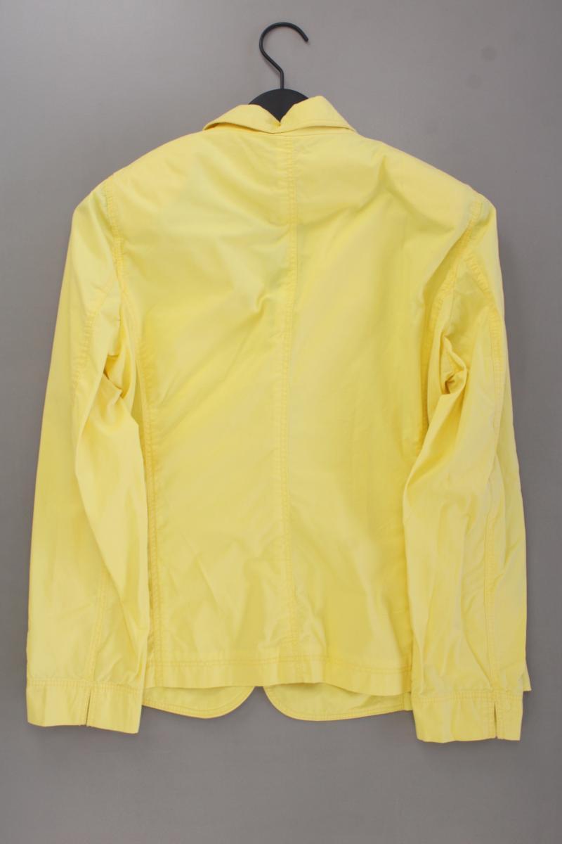 Adagio Slim Blazer Gr. 44 neuwertig gelb aus Baumwolle