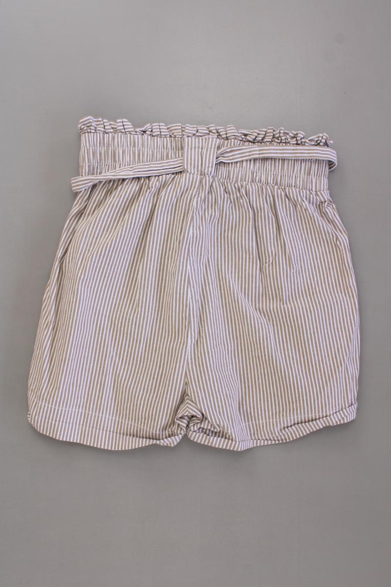 Only Shorts Gr. XS gestreift braun aus Baumwolle