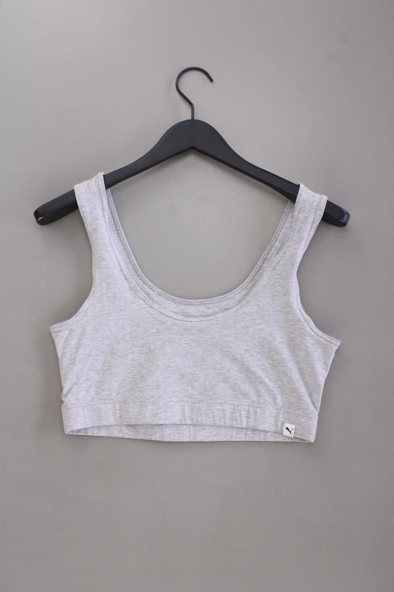 Puma Sport Top Gr. 38 neuwertig grau aus Baumwolle