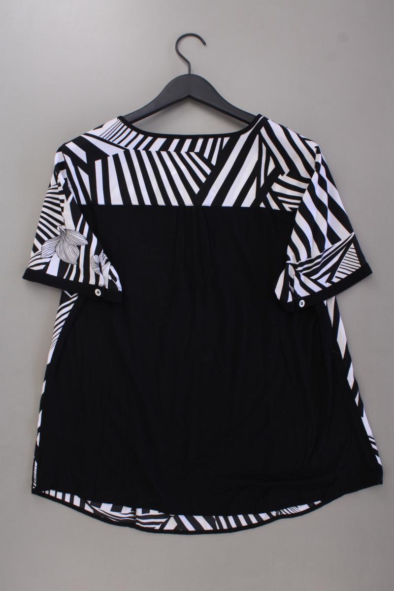 Bonita Kurzarmbluse Gr. 46 schwarz aus Polyester