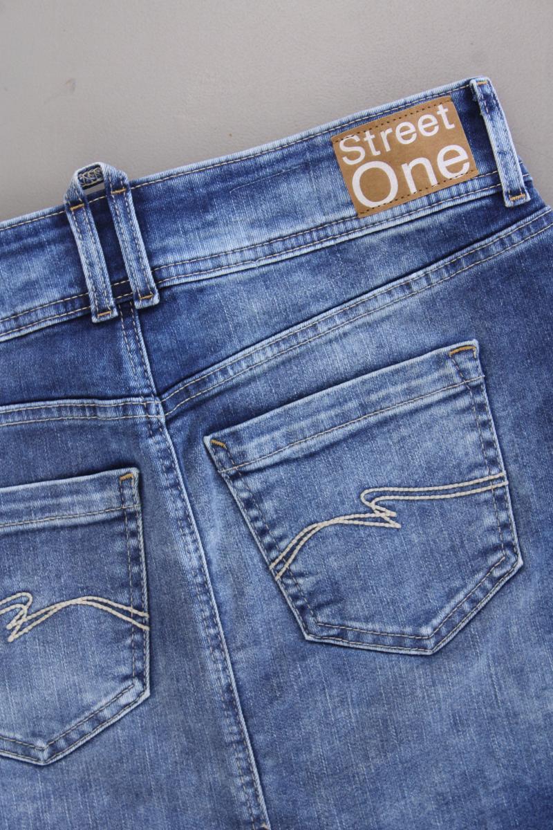Street One Jeansrock Gr. 36 neuwertig blau