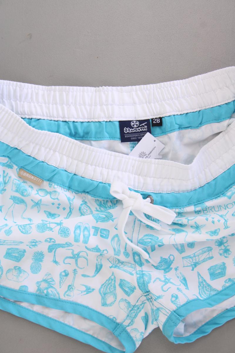 Brunotti Shorts Gr. W28 türkis aus Polyester