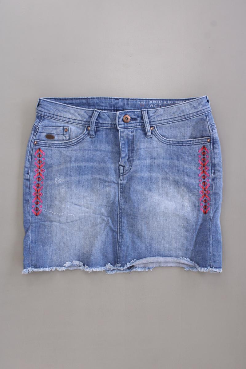 edc by Esprit Jeansrock Gr. 32 blau aus Baumwolle