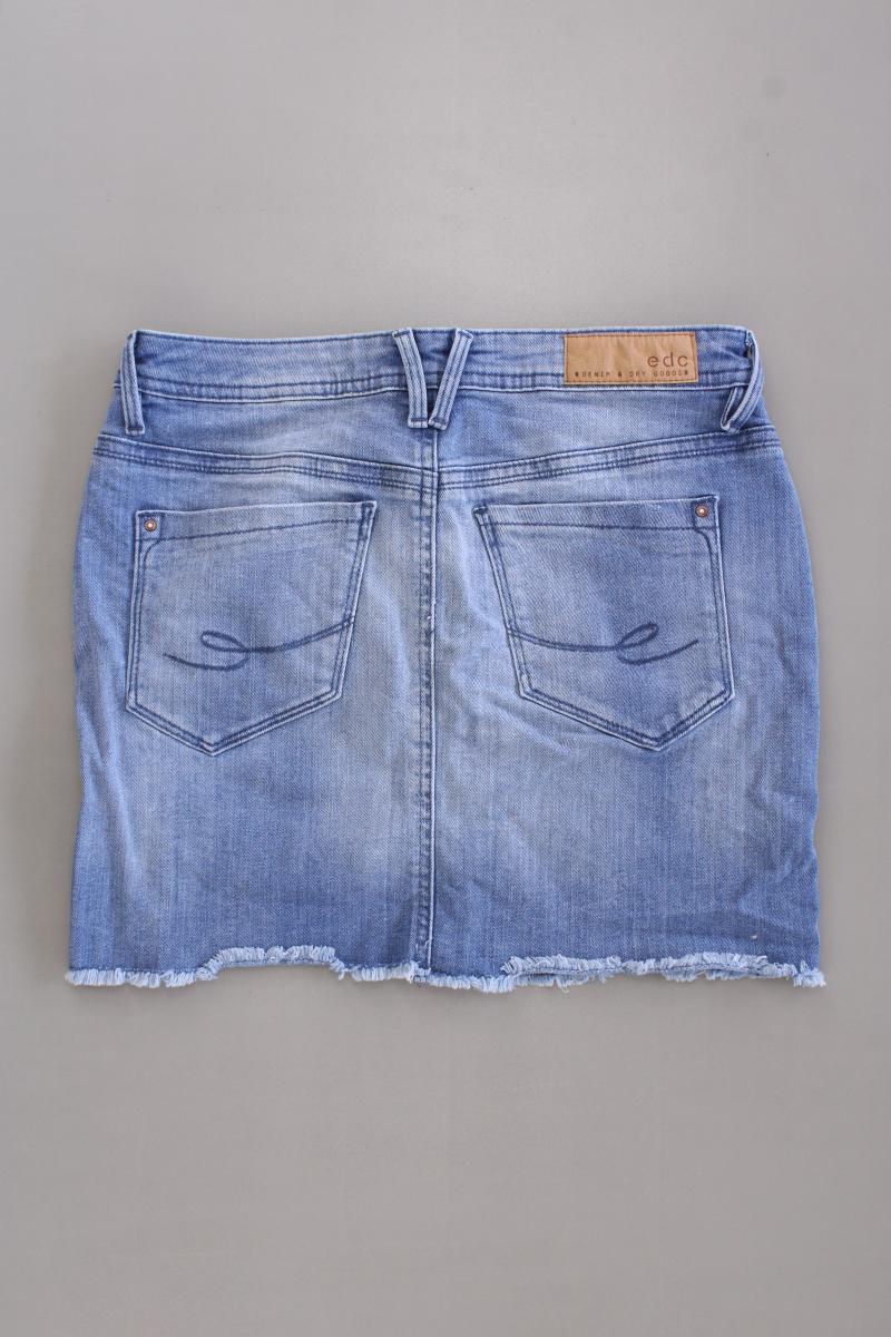 edc by Esprit Jeansrock Gr. 32 blau aus Baumwolle