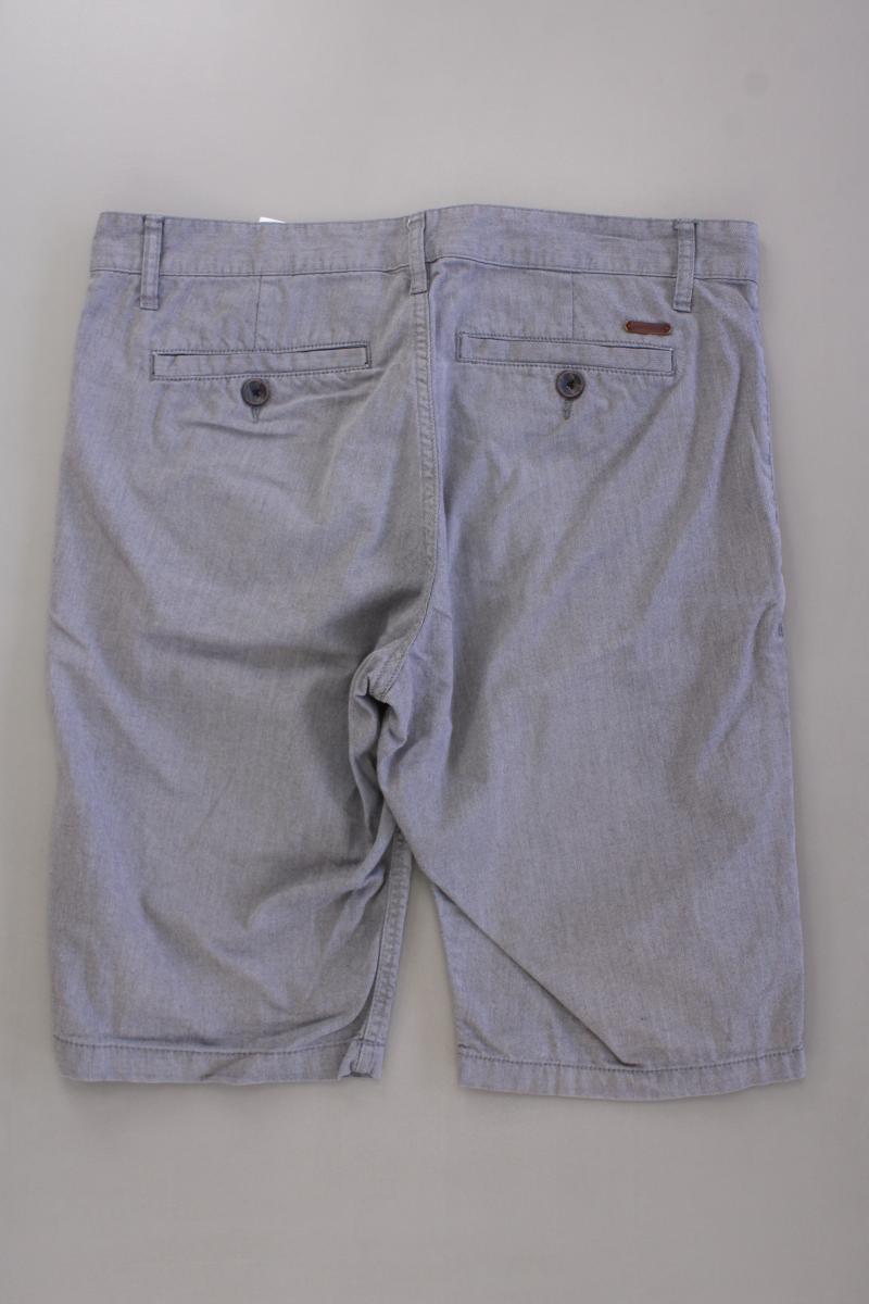 Tom Tailor Chino Shorts für Herren Gr. W33 grau aus Baumwolle