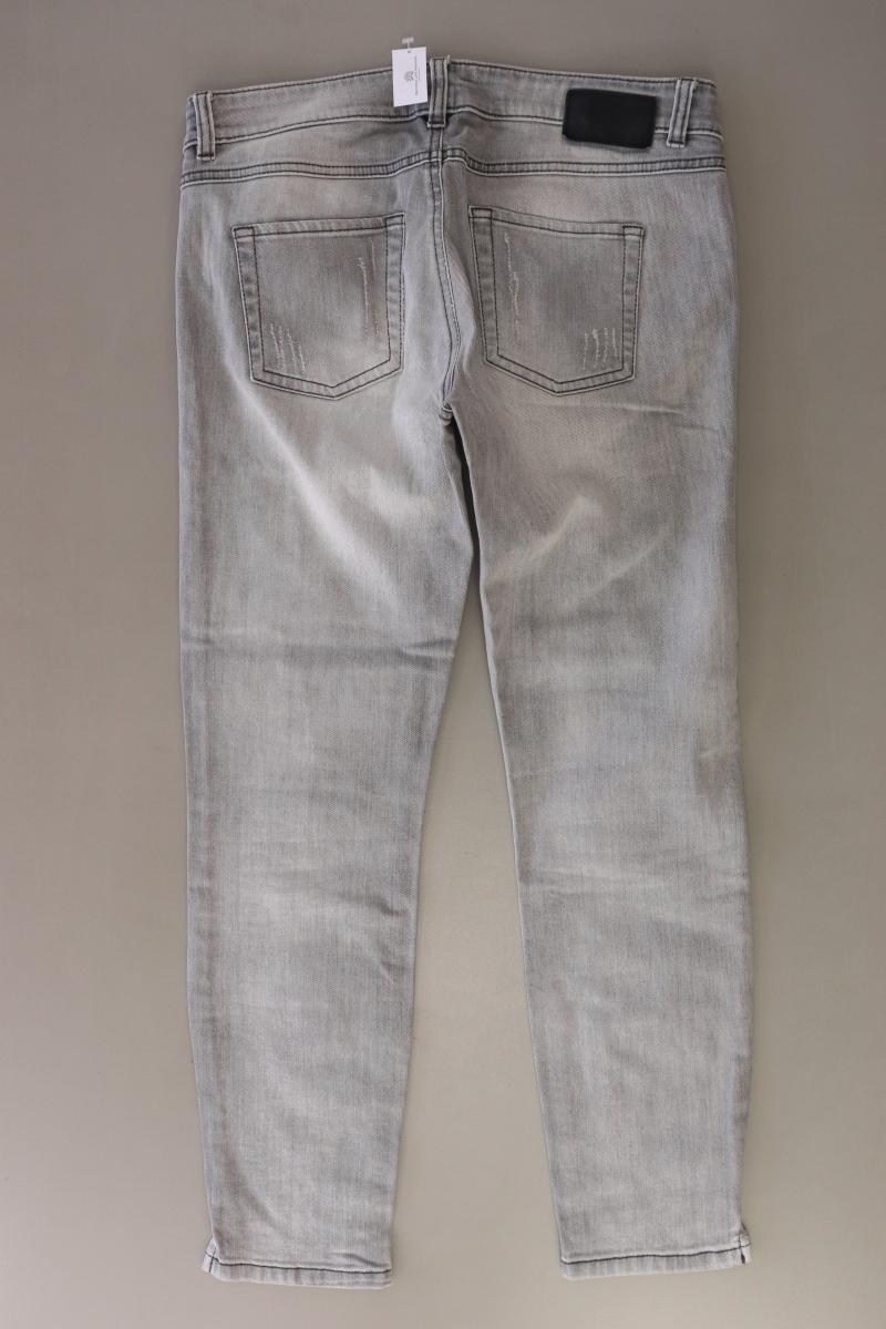 Set Straight Jeans Gr. 38 grau aus Baumwolle