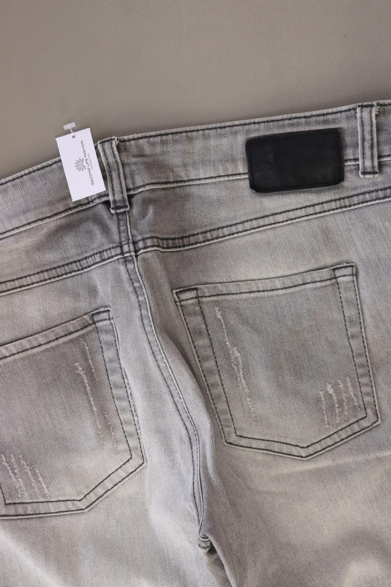 Set Straight Jeans Gr. 38 grau aus Baumwolle