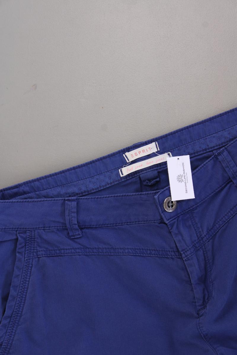 Esprit Shorts Gr. 36 blau aus Baumwolle