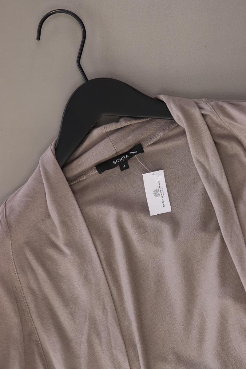 Bonita Regular Cardigan Gr. M 3/4 Ärmel grau aus Viskose