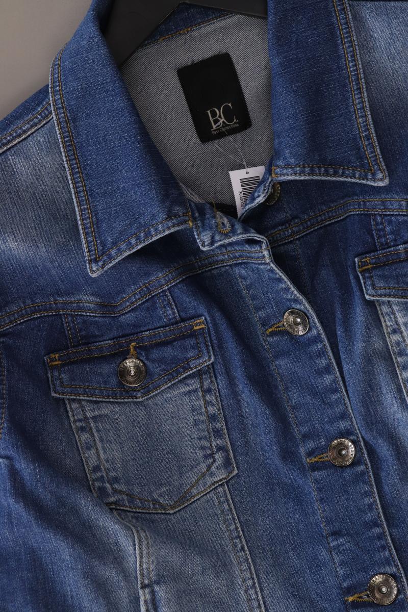 Best Connections Jeansjacke Gr. 44 blau aus Baumwolle