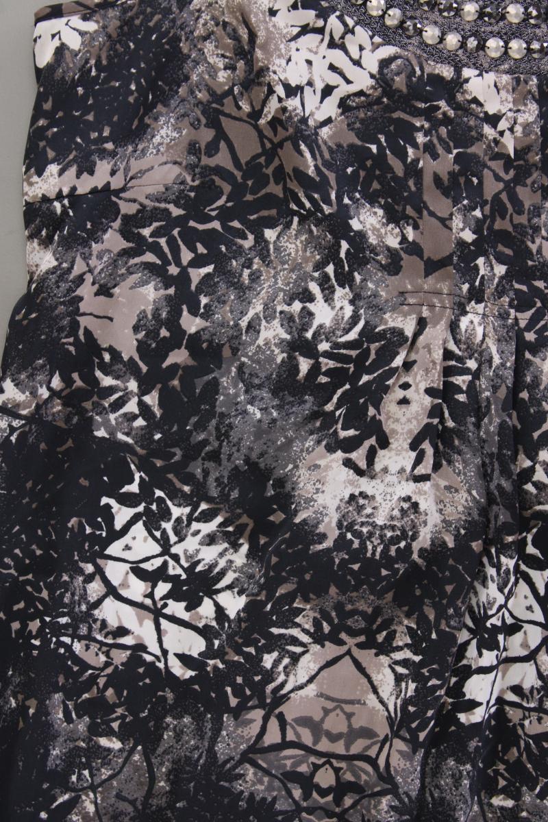 comma, Midikleid Gr. 38 Ärmellos grau aus Polyester