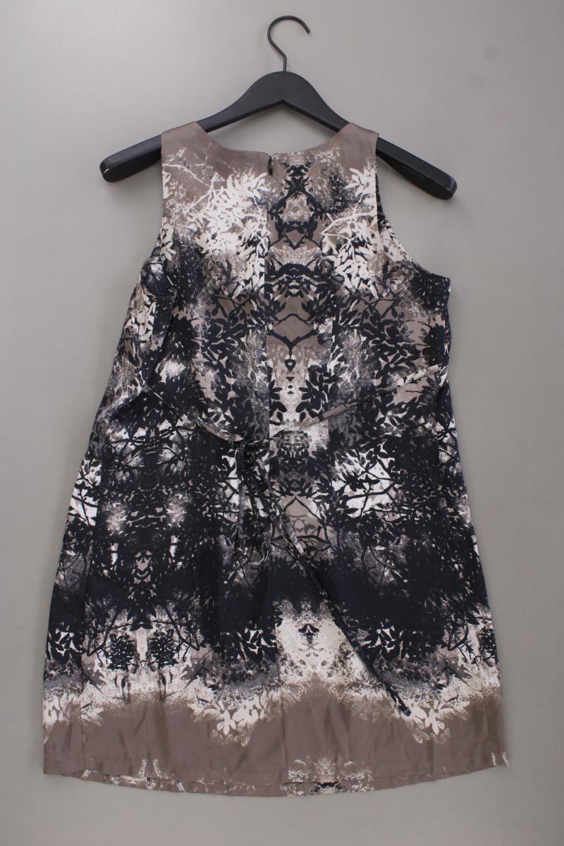 comma, Midikleid Gr. 38 Ärmellos grau aus Polyester