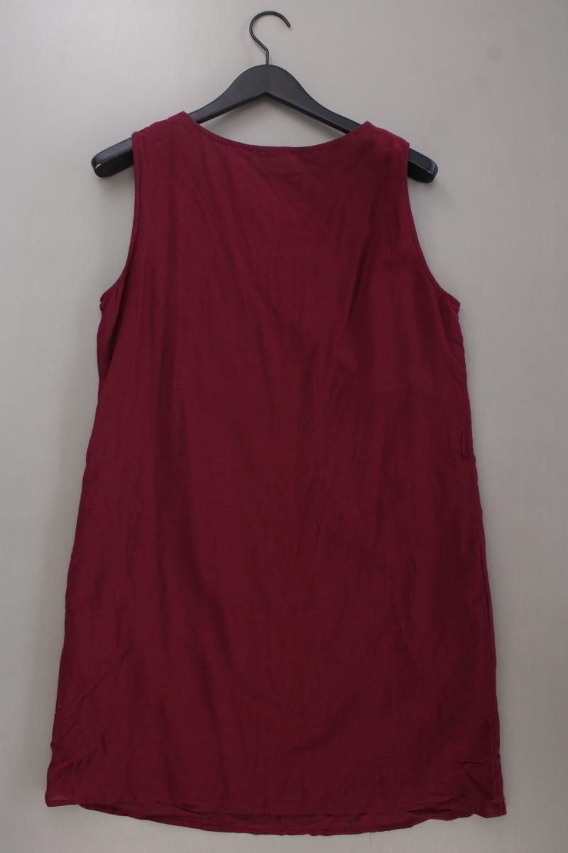 Street One Midikleid Gr. 40 Ärmellos rot aus Baumwolle