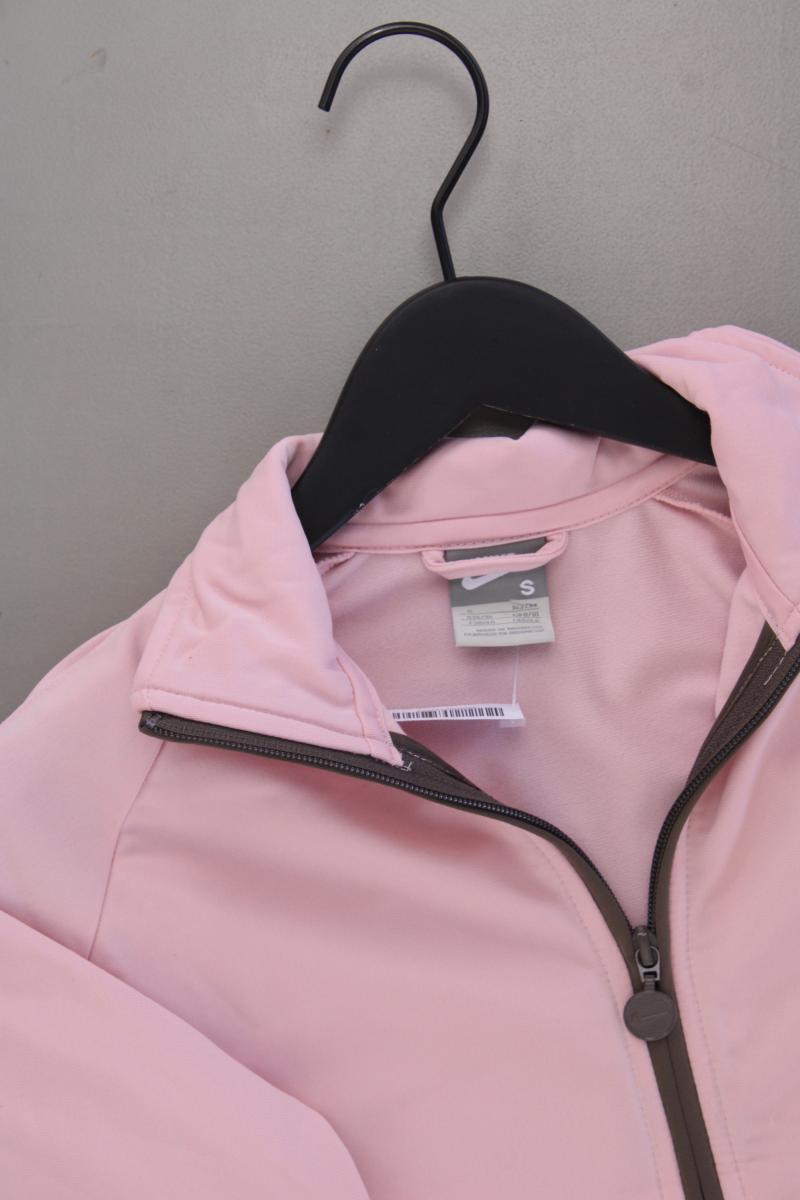 Nike Strickjacke Gr. S Langarm rosa aus Polyester