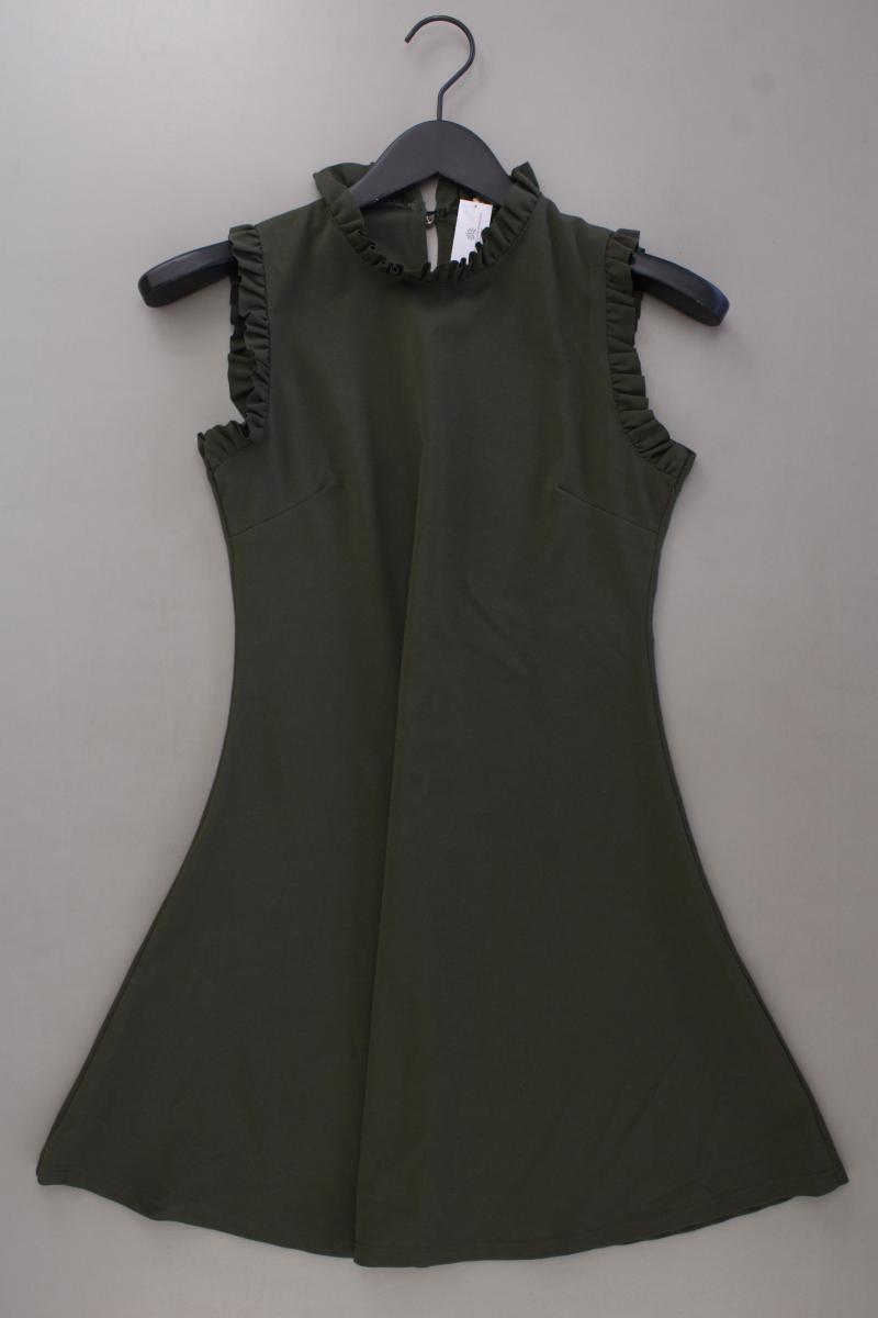 Ling Ling Italy Kleid Gr. S neuwertig Ärmellos olivgrün aus Polyester