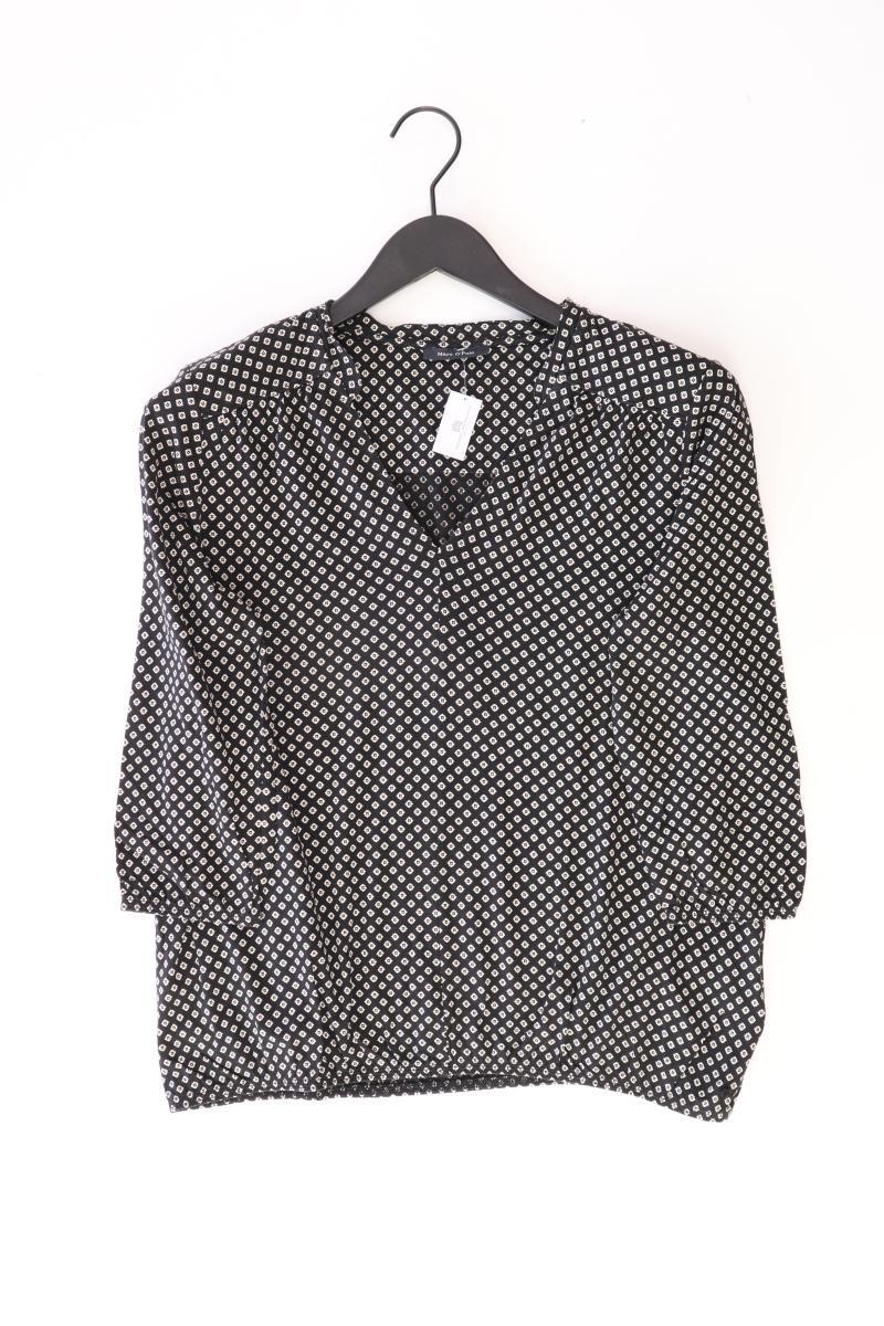 Marc O'Polo Regular Bluse Gr. L 3/4 Ärmel schwarz aus Modal