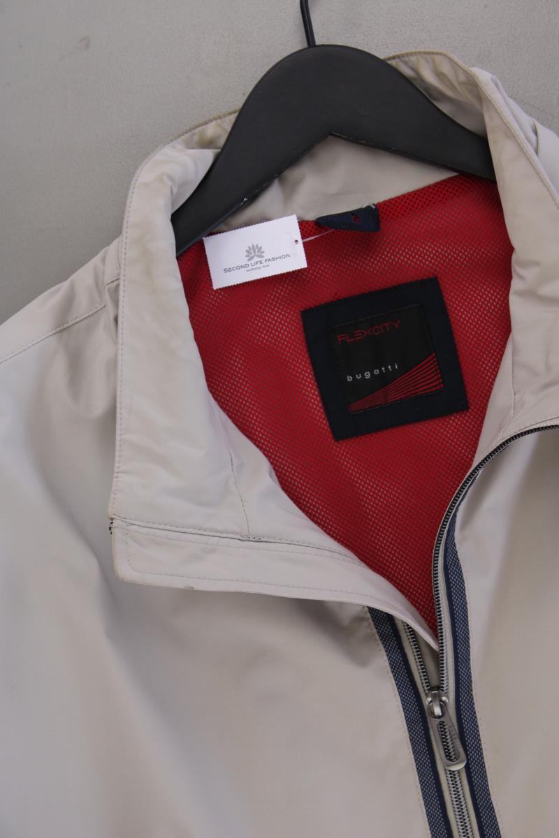 Bugatti Übergangsjacke für Herren Gr. 56 grau aus Polyester