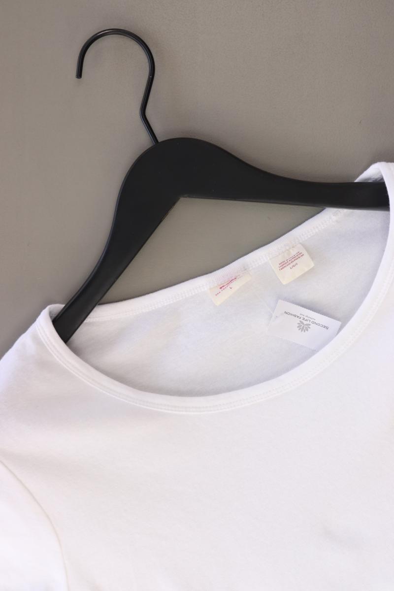 Levi's T-Shirt Gr. L Kurzarm weiß aus Baumwolle