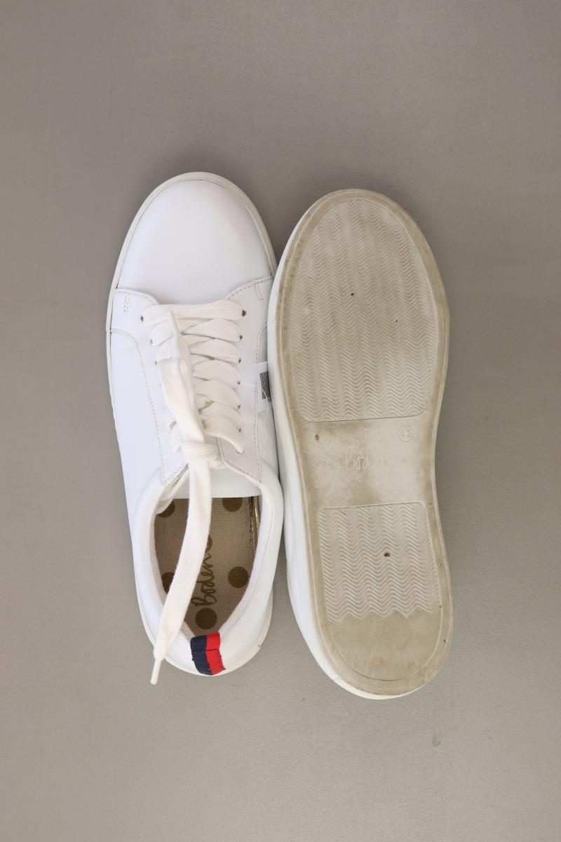 Boden Sneaker Gr. 42 weiß aus Leder
