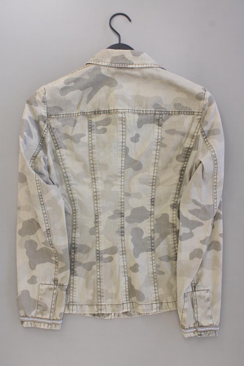 Marc Aurel Classic Jacke Gr. 36 camouflage olivgrün aus Baumwolle
