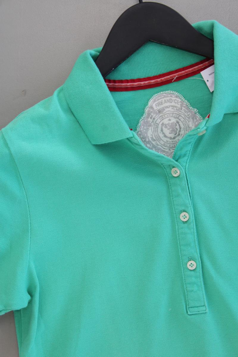 Bogner Poloshirt Gr. 38 neuwertig Kurzarm grün aus Baumwolle