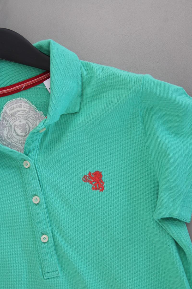 Bogner Poloshirt Gr. 38 neuwertig Kurzarm grün aus Baumwolle