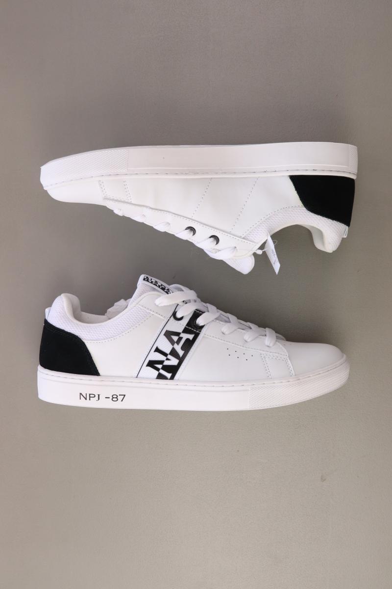 Napapijri Sneaker Gr. 39 neuwertig weiß aus Leder