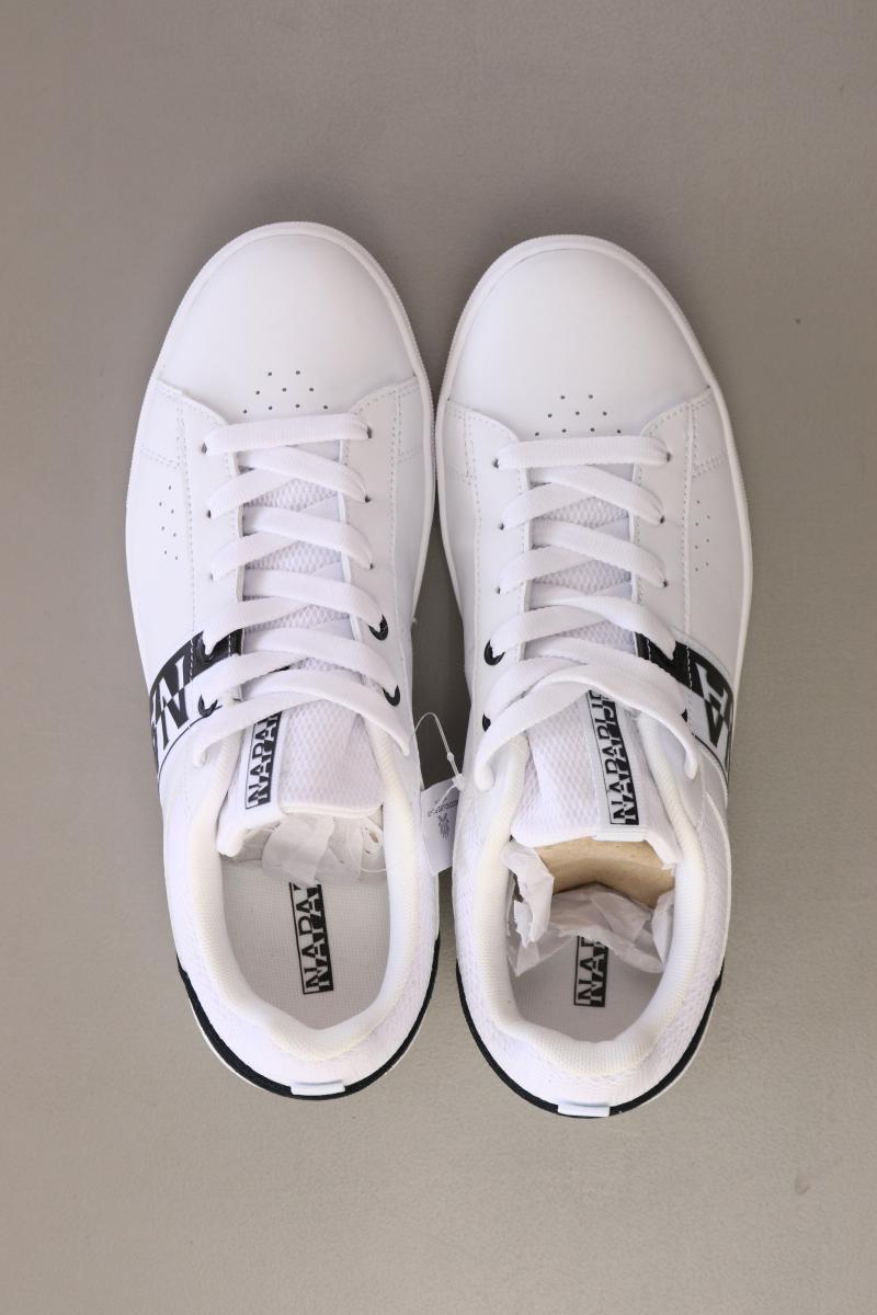 Napapijri Sneaker Gr. 39 neuwertig weiß aus Leder