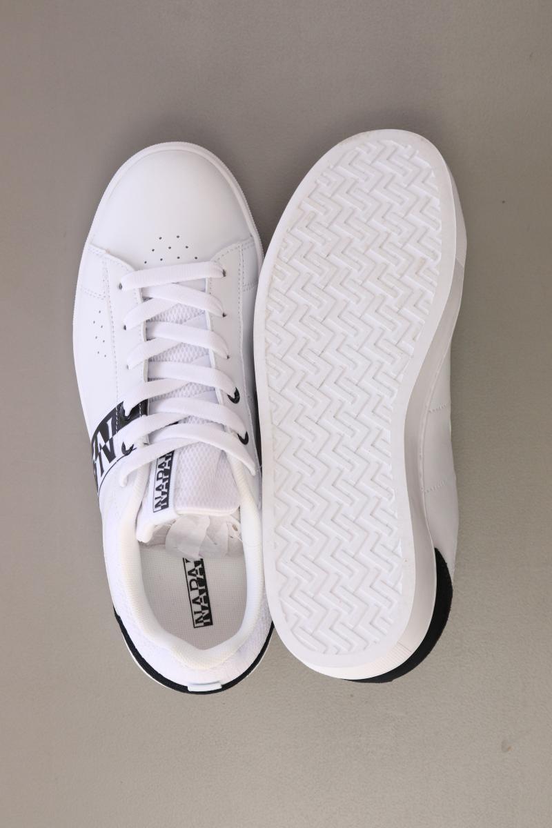 Napapijri Sneaker Gr. 39 neuwertig weiß aus Leder