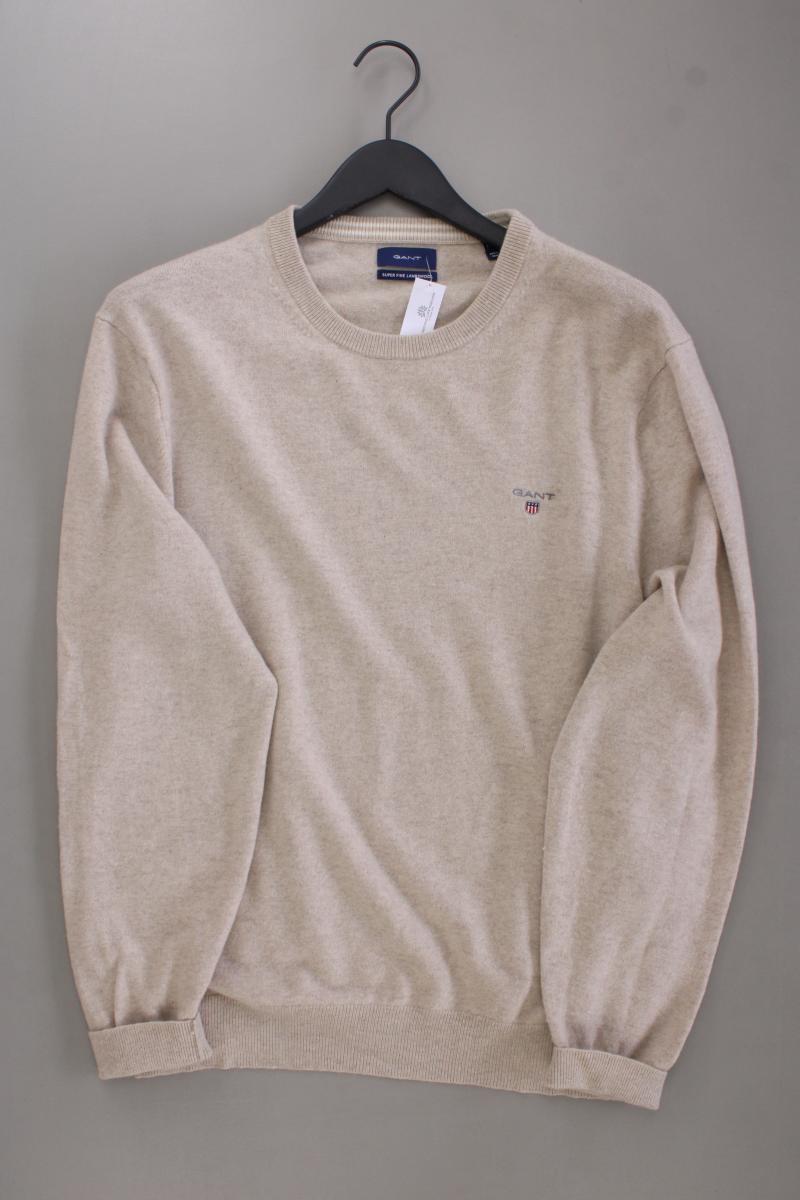 Gant Wollpullover für Herren Gr. XXL creme