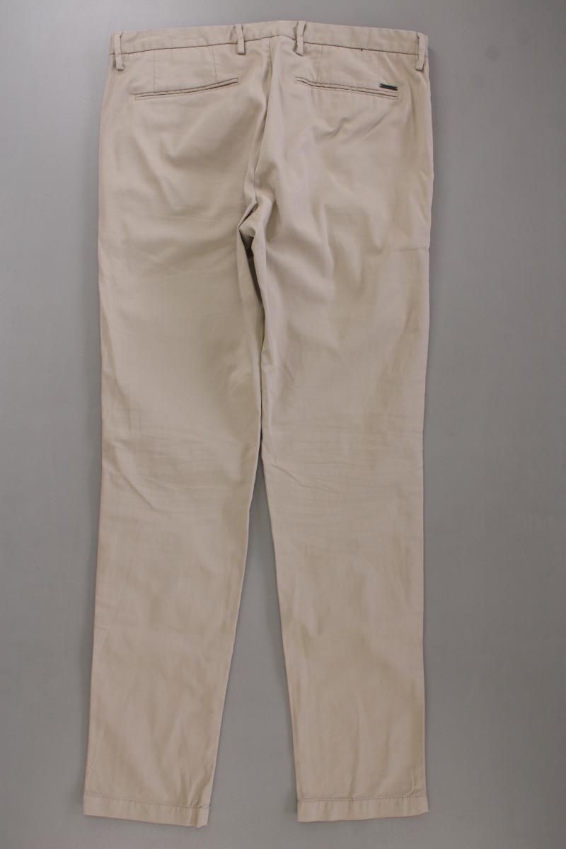 BOSS by Hugo Boss Chinohose für Herren Gr. 46 creme aus Baumwolle