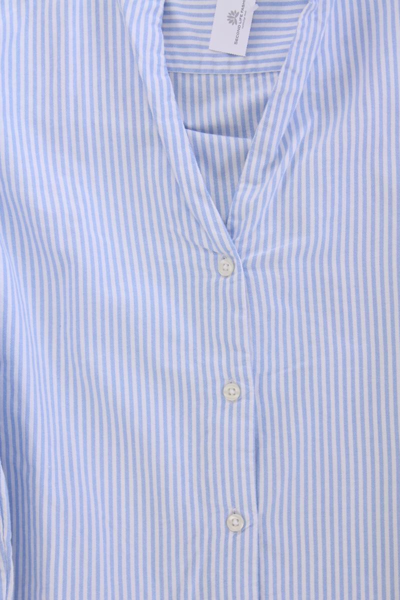 Marc O'Polo Langarmbluse Gr. 40 gestreift blau aus Baumwolle