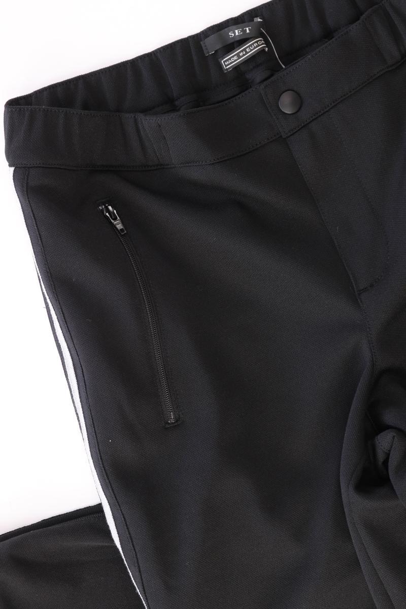 Set Stoffhose Gr. 36 schwarz aus Polyester