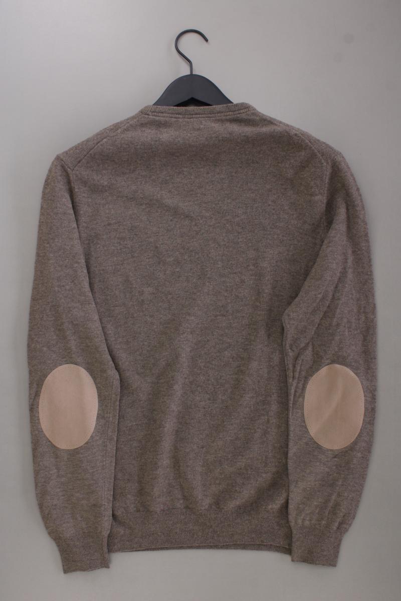 BOSS by Hugo Boss Wollpullover für Herren Gr. XL neuwertig braun aus Schurwolle