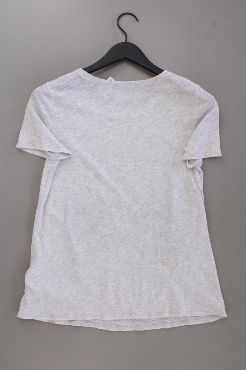Marc O'Polo Printshirt Gr. M Kurzarm grau aus Baumwolle
