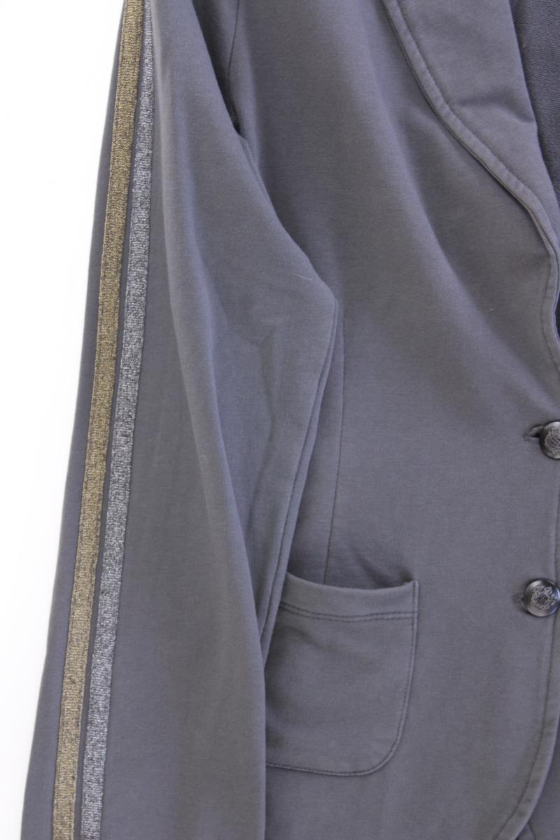 Geisha Jerseyblazer Gr. 38 neuwertig grau aus Baumwolle