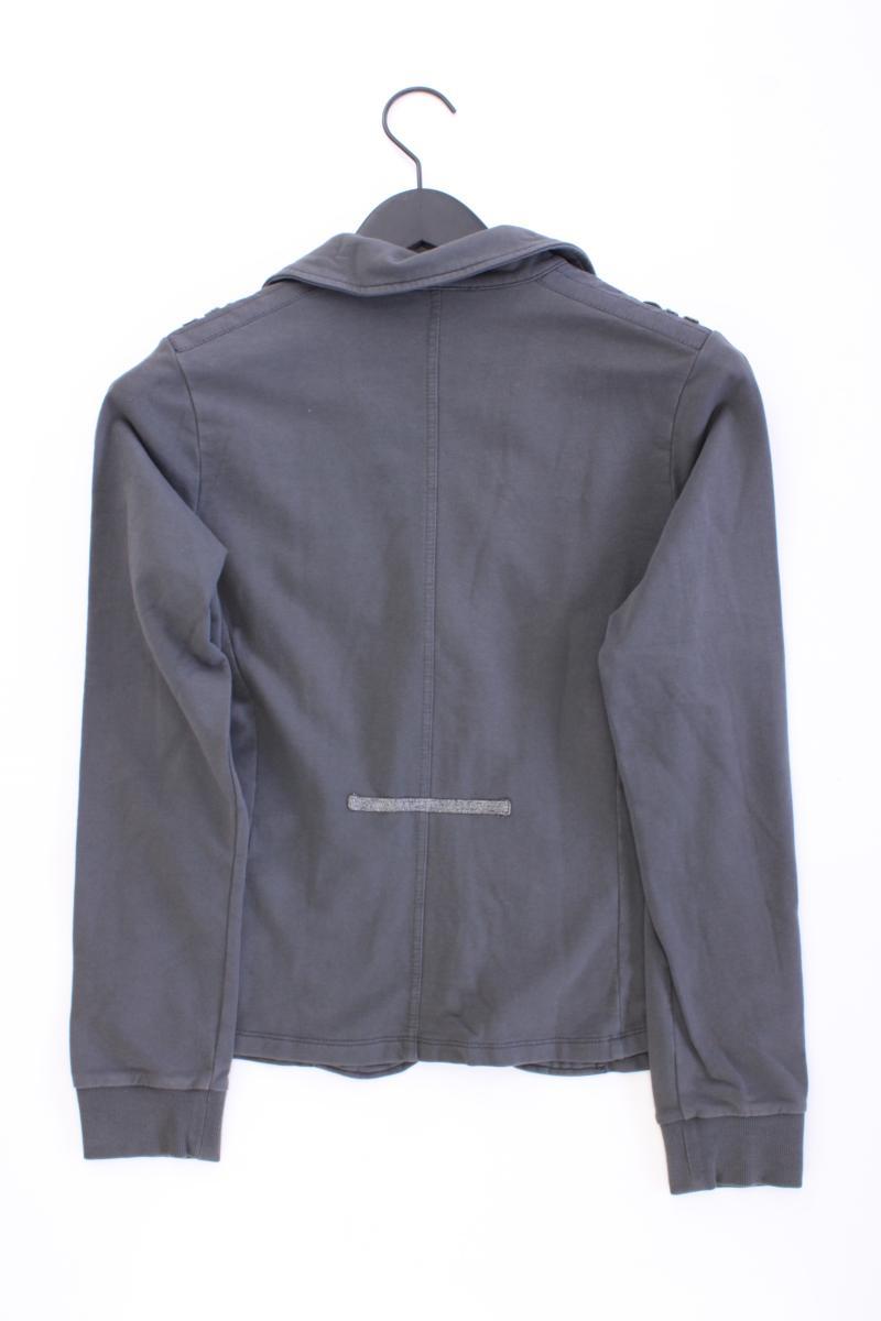Geisha Jerseyblazer Gr. 38 neuwertig grau aus Baumwolle