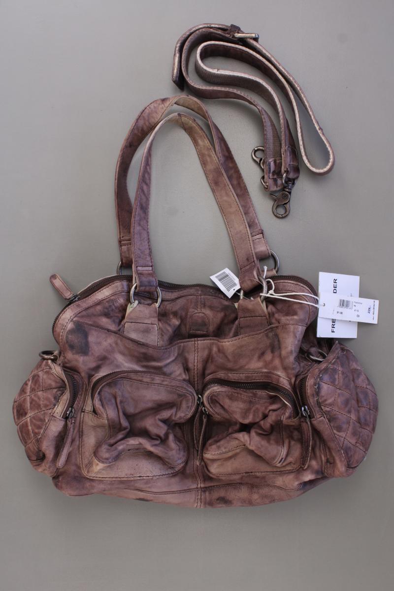 FREDsBRUDER Henkeltasche neu mit Etikett Neupreis: 229,0€! lila aus Leder