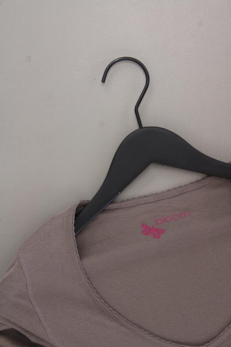 Bloom Longsleeve-Shirt Gr. 38 Langarm braun aus Baumwolle
