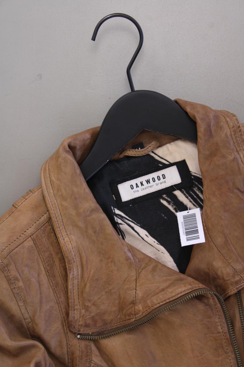 Oakwood Lederjacke Gr. M braun