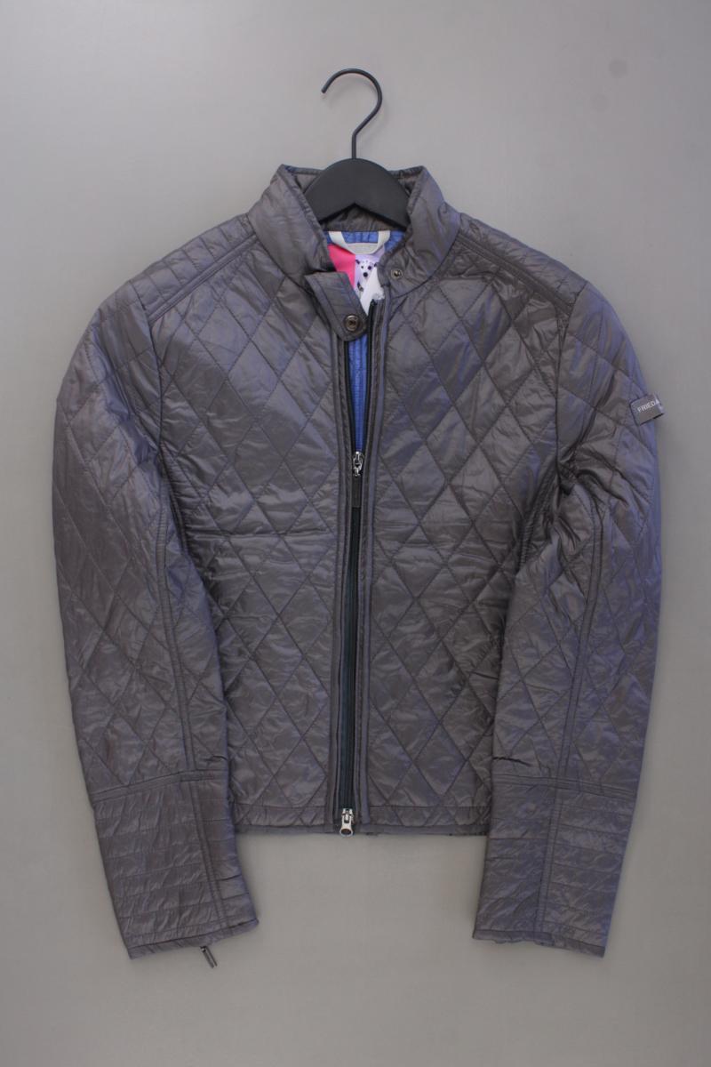 Frieda&Freddies Dünne Steppjacke Gr. 38 neuwertig grau aus Polyamid
