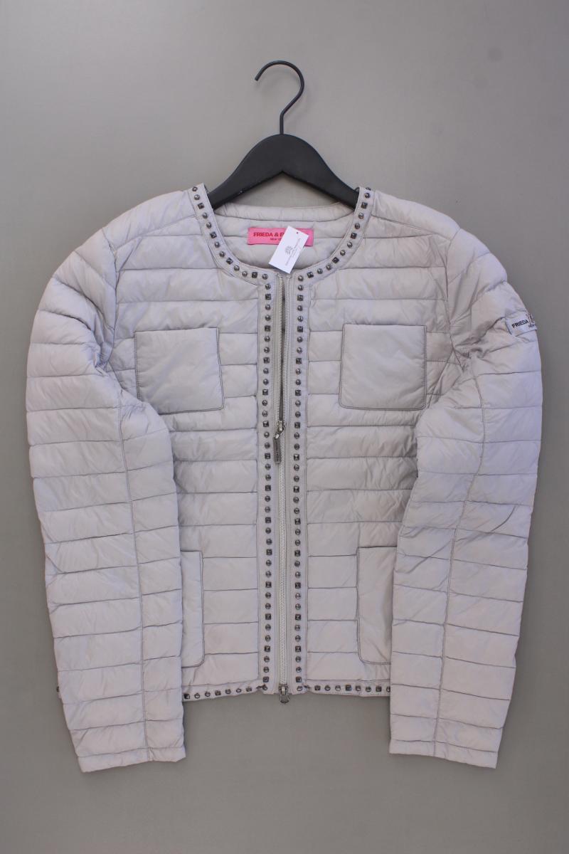 Frieda&Freddies Leichte Steppjacke Gr. 40 neuwertig grau aus Polyamid